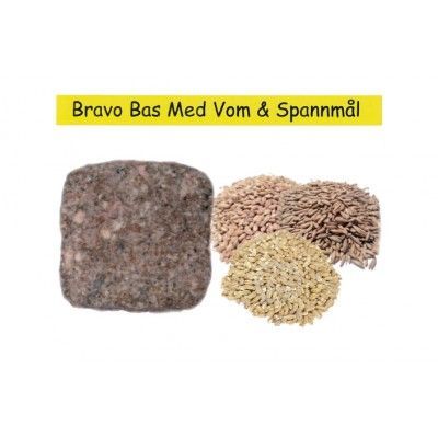 Bravo Bas med vom och spannmål