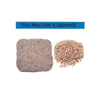 Bravo Plus med vom och spannmål (korn)