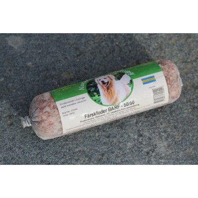 Naturligt Hundtugg färskfoder 50/50 600g
