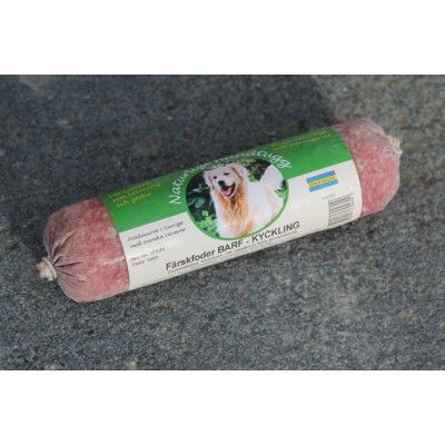Naturligt Hundtugg färskfoder KYCKLING 600g