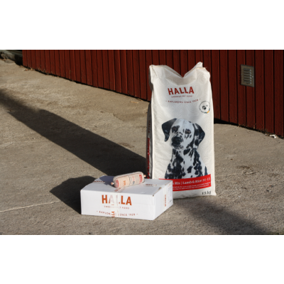 Halla kombipaket Lamm 15 kg + 10 kg
