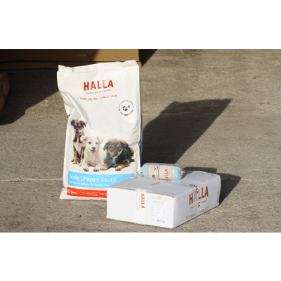 Halla kombipaket Valp 10 kg + 10 kg