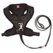 Diva Black Brooch - Hundsele och Koppel
