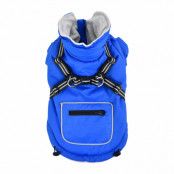 Mallory Royal Blue - Hundtäcke med Integrerad Sele