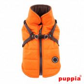 Mountaineer II Orange - Fodrat Hundtäcke med Integrerad Sele