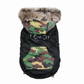 Orson Black Camo - Hundtäcke med Luva och Integrerad Sele