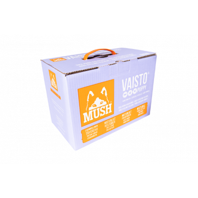 Mush Vaisto Puppy Ljuslila Gris-kalkon-kyckling 10kg