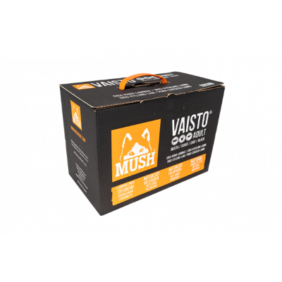 Mush Vaisto Svart Gris-Kyckling-Lamm 10 kg