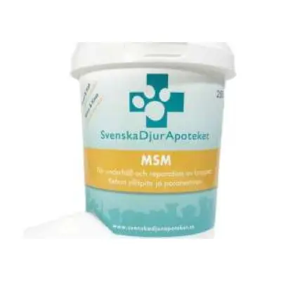 Svenska Djurapoteket MSM 250g