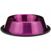 Dura-Gloss Metallic Stainless Steel Bowl - Lila
